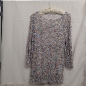 Westport 1962 multicolored quarter sleeve sweater